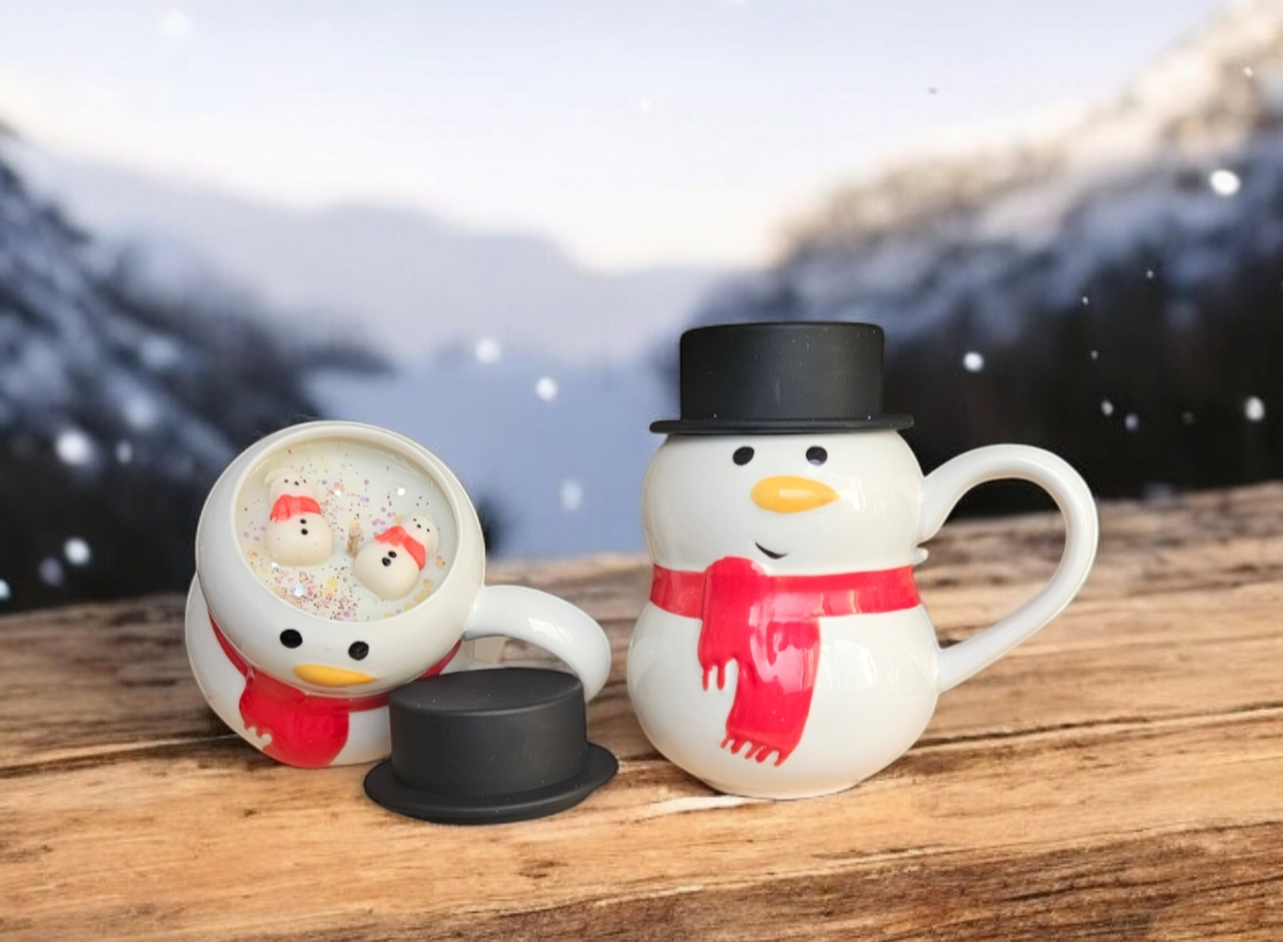 Sparkle Snowman Mug ☃️