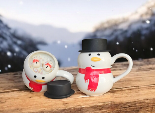 Sparkle Snowman Mug ☃️